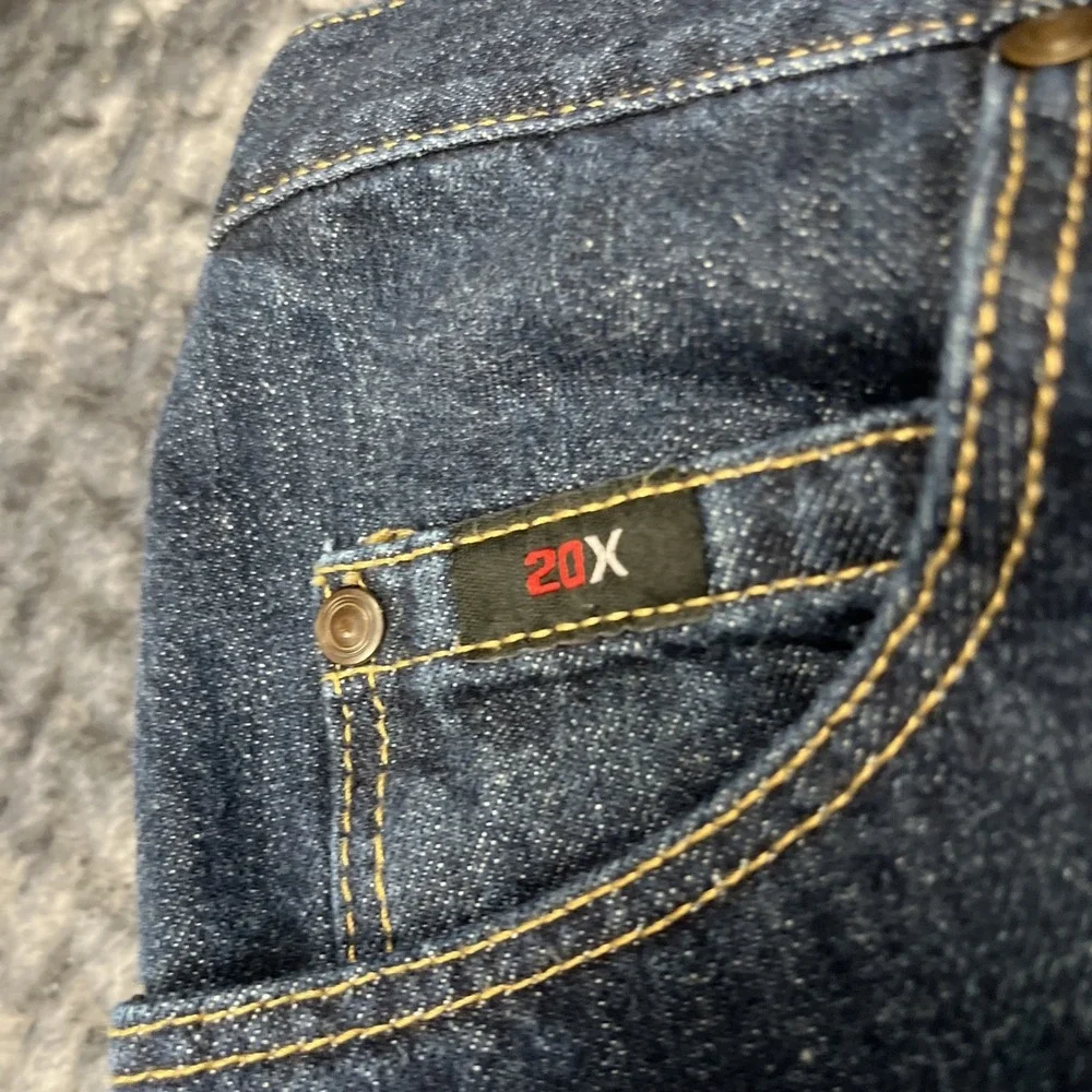 Wrangler 20X Jeans Mens 40x36 Blue Dark Wash 01 Competition Retro Rodeo EUC